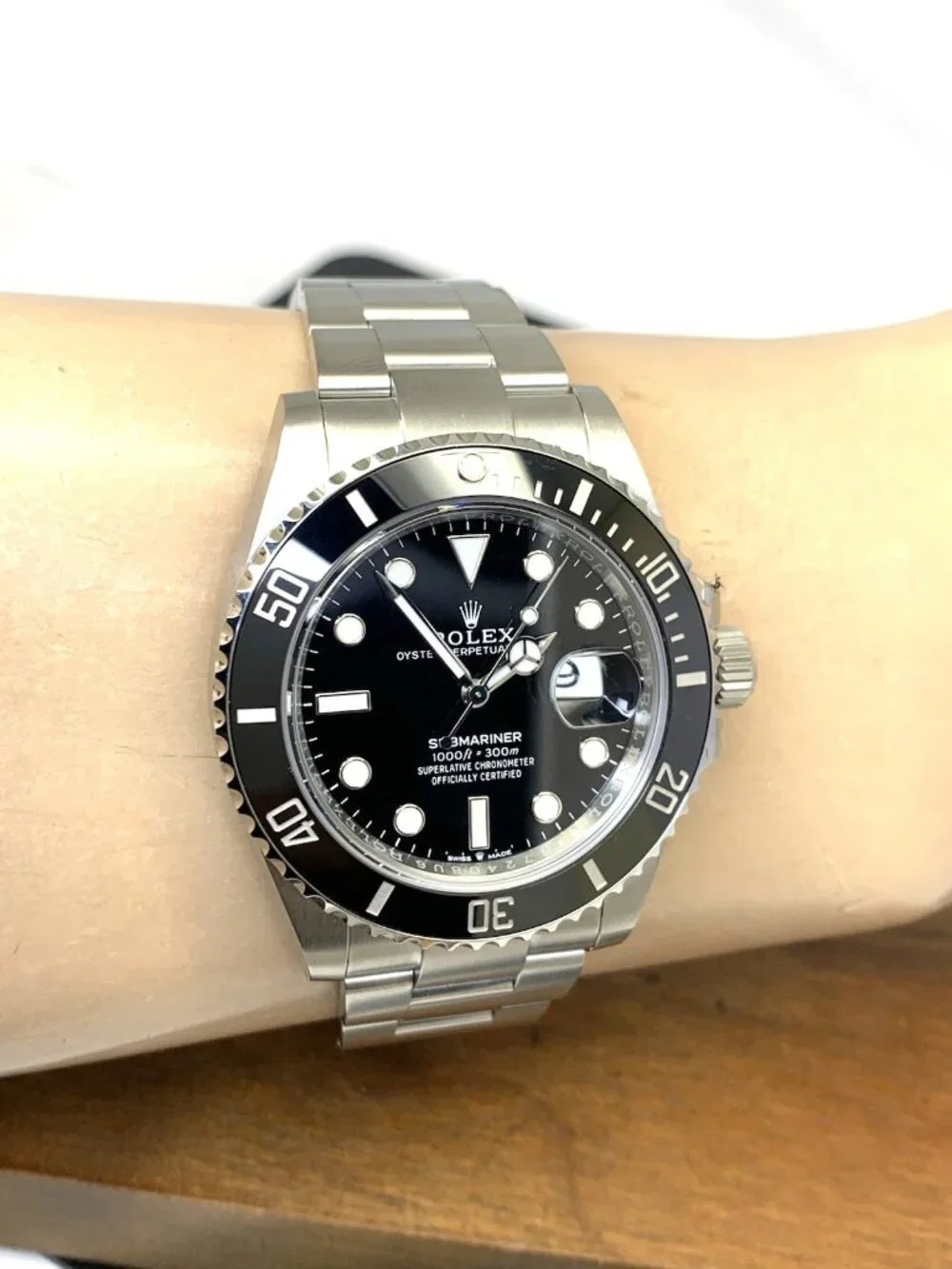 Rolex Submariner Men's Watch 126610 Swiss Automatic Black Dial Box Card 2024